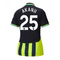 Manchester City Manuel Akanji #25 Gostujuci Dres za Ženska 2024-25 Kratak Rukav